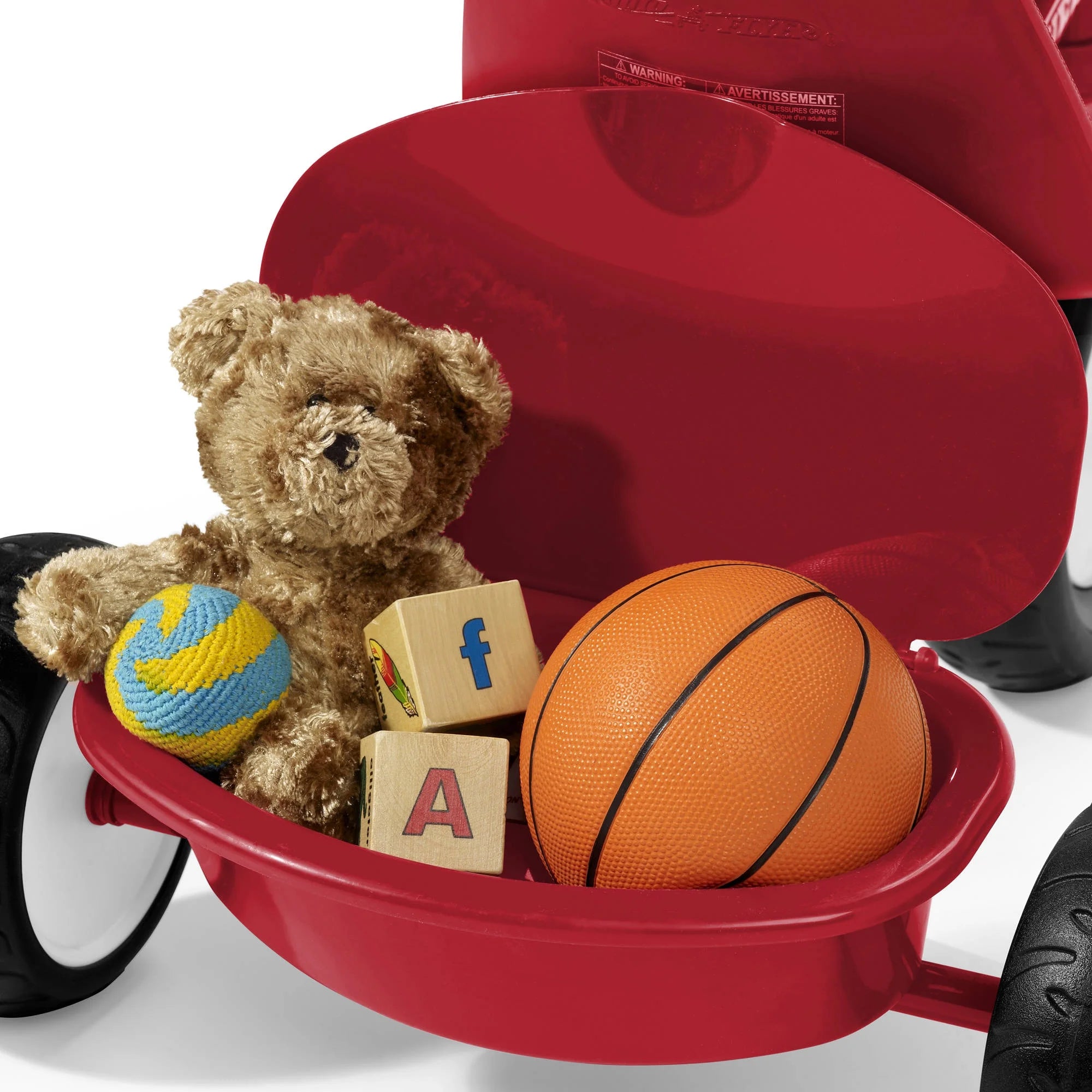 Radio Flyer Deluxe Steer & Stroll Trike, Red F638177