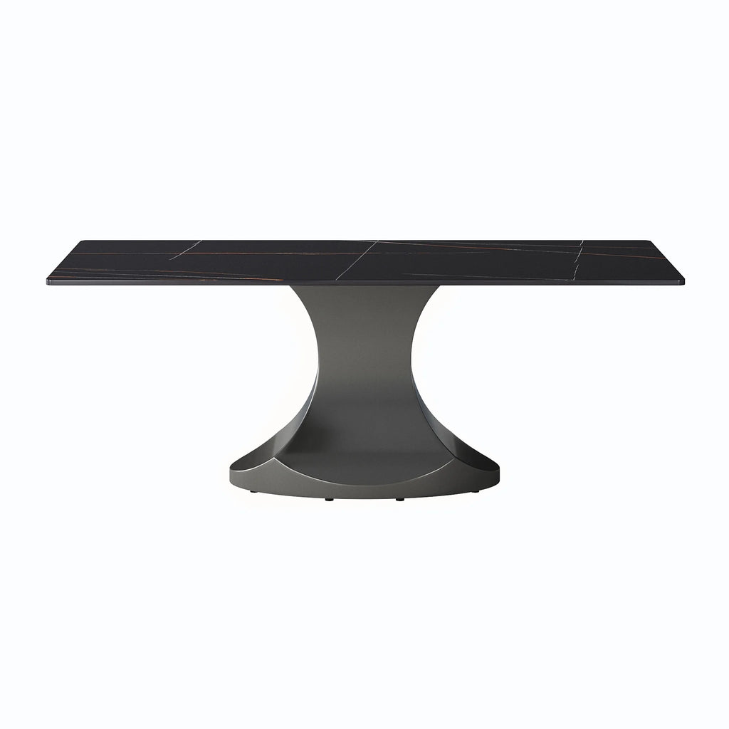 Sleek Dining Table with Sintered Stone Top S3413