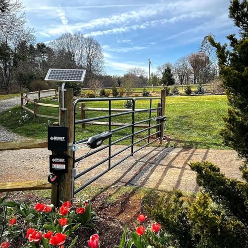 Ghost Controls TDS2 Heavy-Duty Automatic Swing Gate Opener Kit with Long-Range Remote N9848