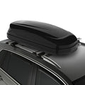 DNA MOTORING Rooftop Cargo Box Lockable Car Top Storage Case 110 Lbs Textured Black P1853