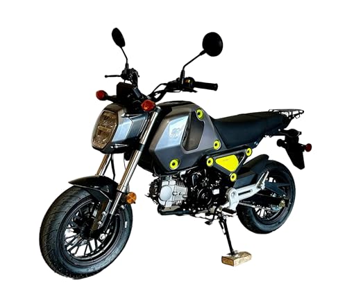 Vader Pro 125cc Motorcycle, Gen 3 X21RS Venom, Gas-Powered Street Bike for Adults C42339