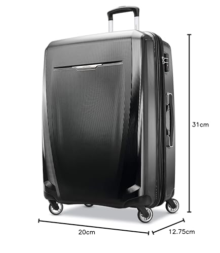 Samsonite Winfield 3 DLX Hardside Expandable Luggage, Silver, Carry-On 20-Inch F64293