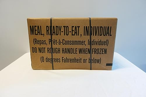 Food Dude 82nd Military MRE Surplus 2025 Inspection - 4 Pack Meals Ready to Eat with Heater Packs M48773
