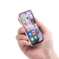 Mini Smartphone Unlocked 3.88" HD WiFi Small Mobile Phone for Kids Pink Q340