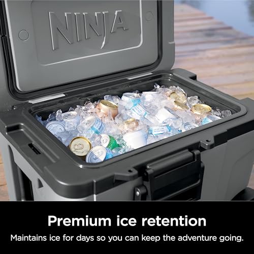 Ninja FrostVault 45QT Cooler with Wheels, Lakeshore Blue M1144