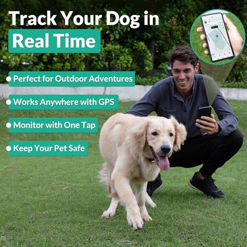 Wireless GPS Dog Fence System Collar with Remote and App Control, 4 Training Modes P961905