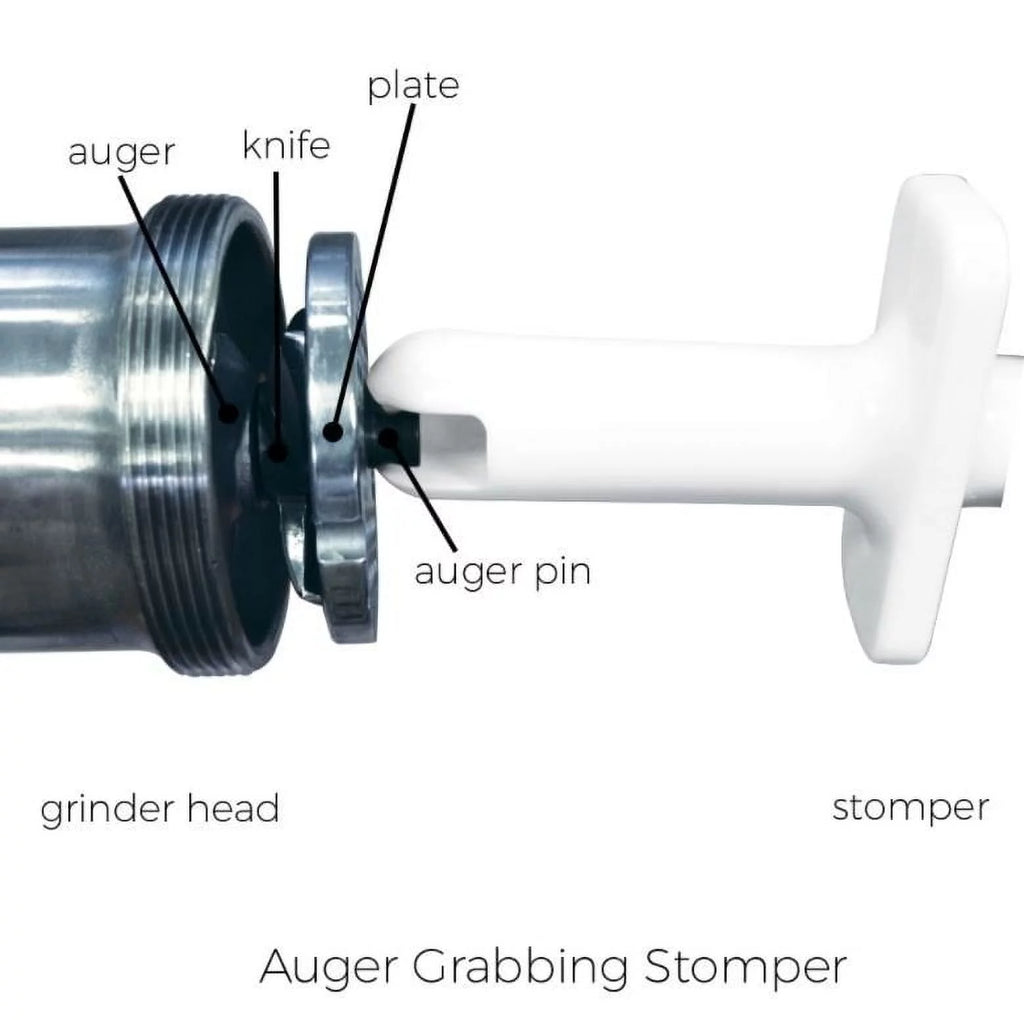Weston Butcher Series #22 Meat Grinder and Sausage Stuffer, 1 HP S478