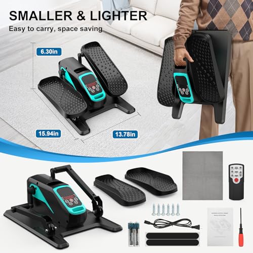 VIVURN® 018 Under Desk Elliptical Machine for Seniors, Quiet & Portable O32733