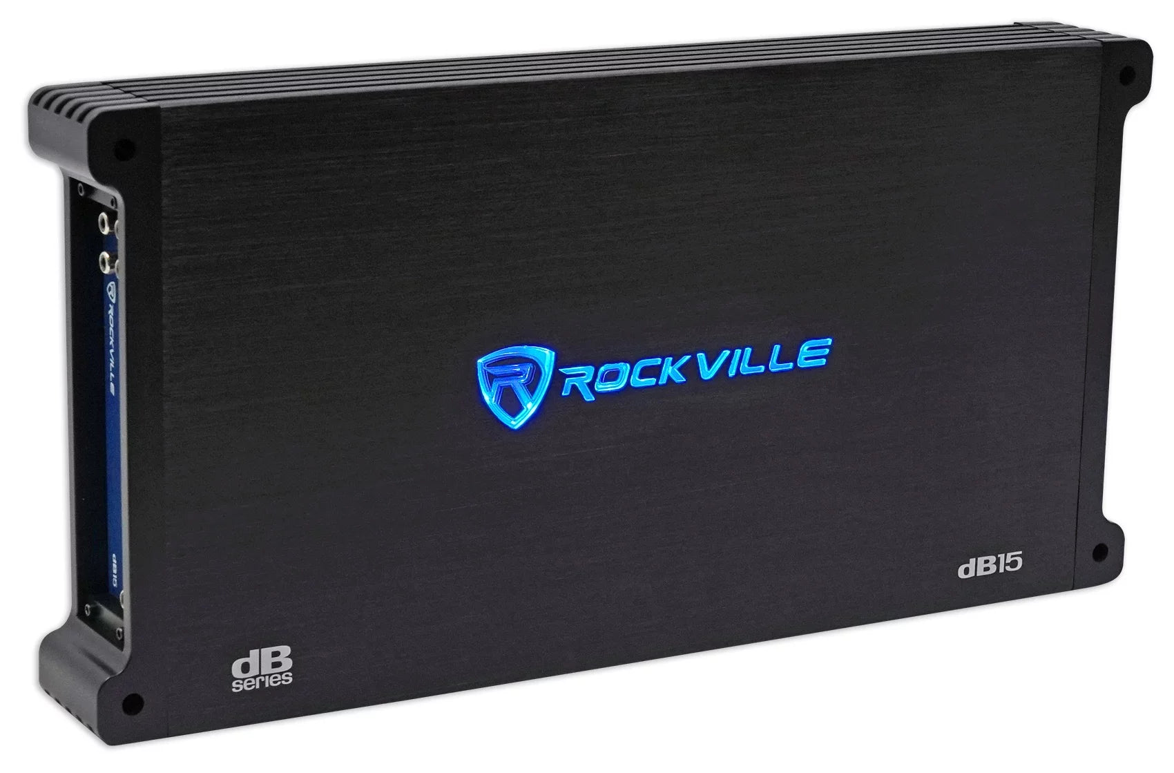 Rockville dB15 6000W Peak Mono 2 Ohm Amplifier with Amp Kit P955