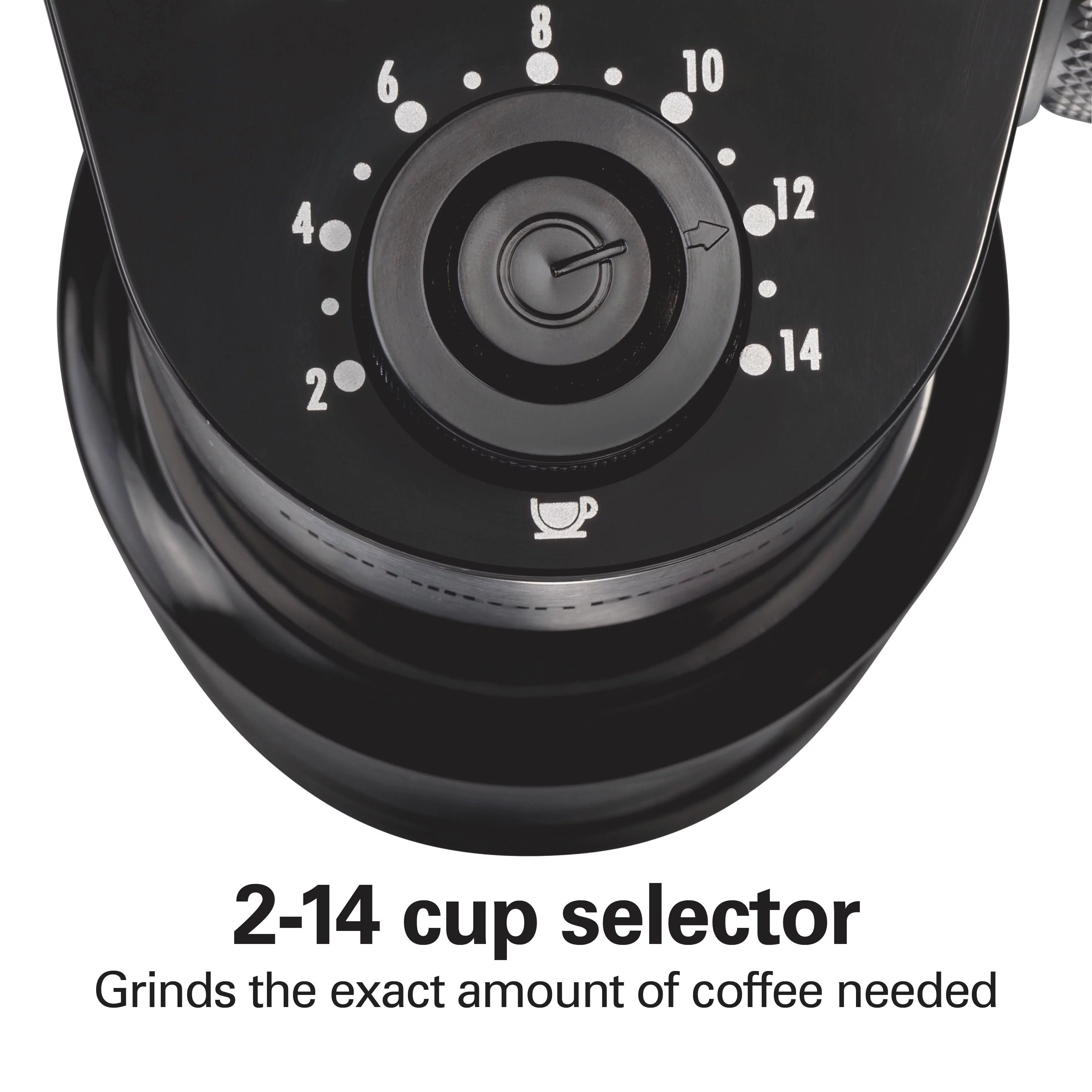 Hamilton Beach Burr Coffee Grinder, 18 Grind Settings, Stainless Steel, 80385 J81583