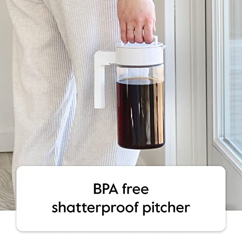 Takeya Tritan Cold Brew Coffee Maker - 1 Quart, Black W8574