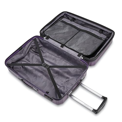 Samsonite Winfield 3 DLX Hardside Expandable Luggage, Silver, Carry-On 20-Inch F64293