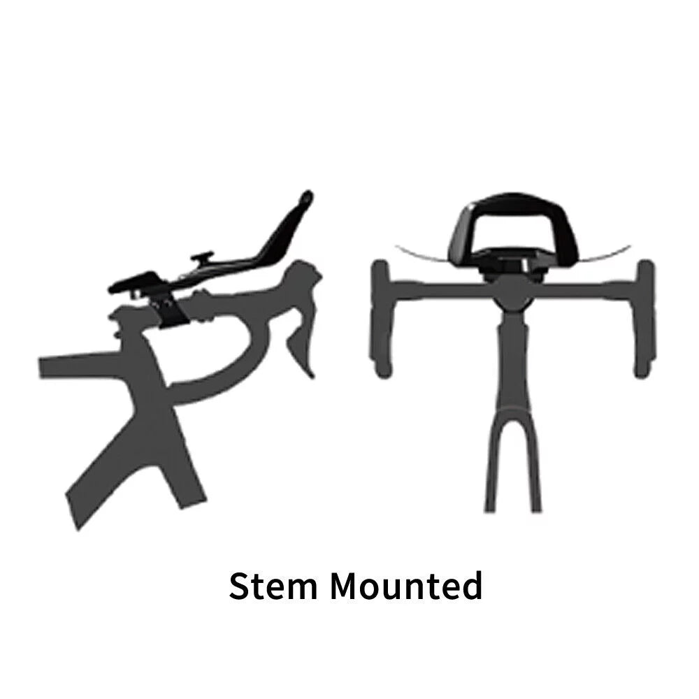 Controltech Sirocco mini clip-on Carbon Aerobar for TT/Triathlon, Stem Mount B7207
