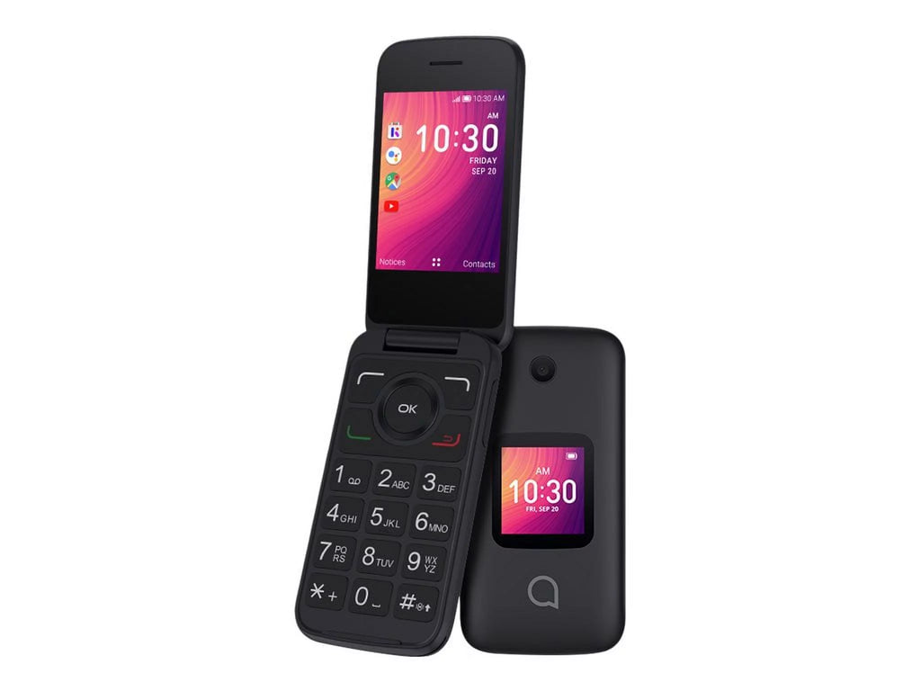 Alcatel Go Flip 3 4G Feature Phone Prime Black B680198