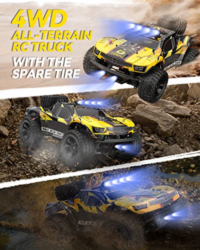 DEERC 9201E 1:10 Remote Control Truck 4x4 Off-Road with Lights W890240