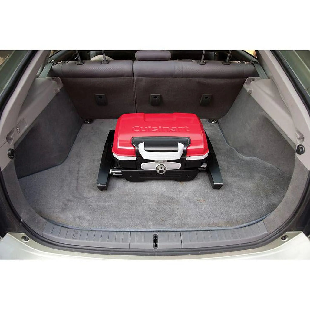 Cuisinart Petit Gourmet Portable LP Gas Grill with VersaStand S358