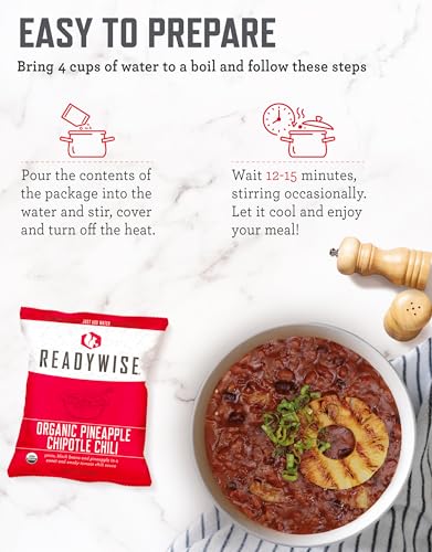 ReadyWise Emergency Food Supply 104 Servings Variety Pack Bucket A71005