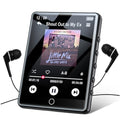 64GB MP3 Player with Bluetooth 5.3, 2.8-inch Touch Screen Digital Music Player, Portable MP3 Player Bluetooth with Speakers High Fidelity Lossless Sound Quality, FM Radio, Voice Recorder, E-Book