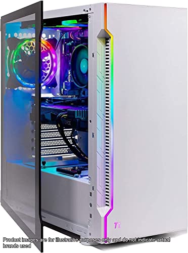 Skytech Azure Gaming PC Desktop, Ryzen 7 9700X, RTX 4060, 2TB SSD, 32GB RAM C74326