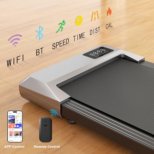 SupeRun Walking Pad, Under Desk Treadmill with Remote Control, 2.5 HP Y8357
