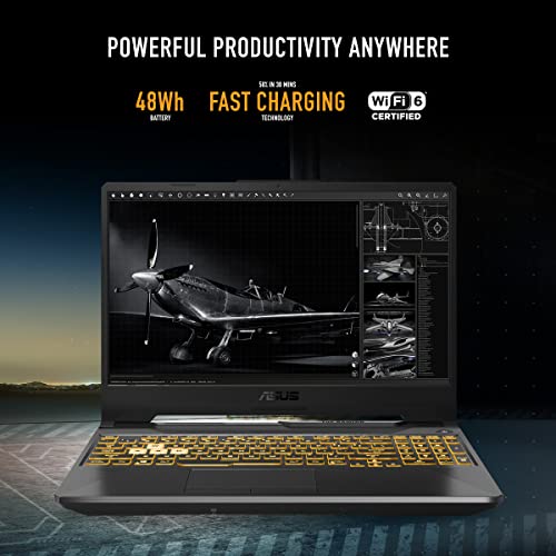 ASUS TUF Gaming A14 Copilot+ PC Gaming Laptop, 14” 165Hz Display, AMD Ryzen AI 7, NVIDIA GeForce RTX 4050, 16GB RAM, 512GB SSD, Windows 11 Home Q36747