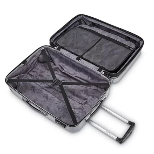 Samsonite Winfield 3 DLX Hardside Expandable Luggage, Silver, Carry-On 20-Inch F64293