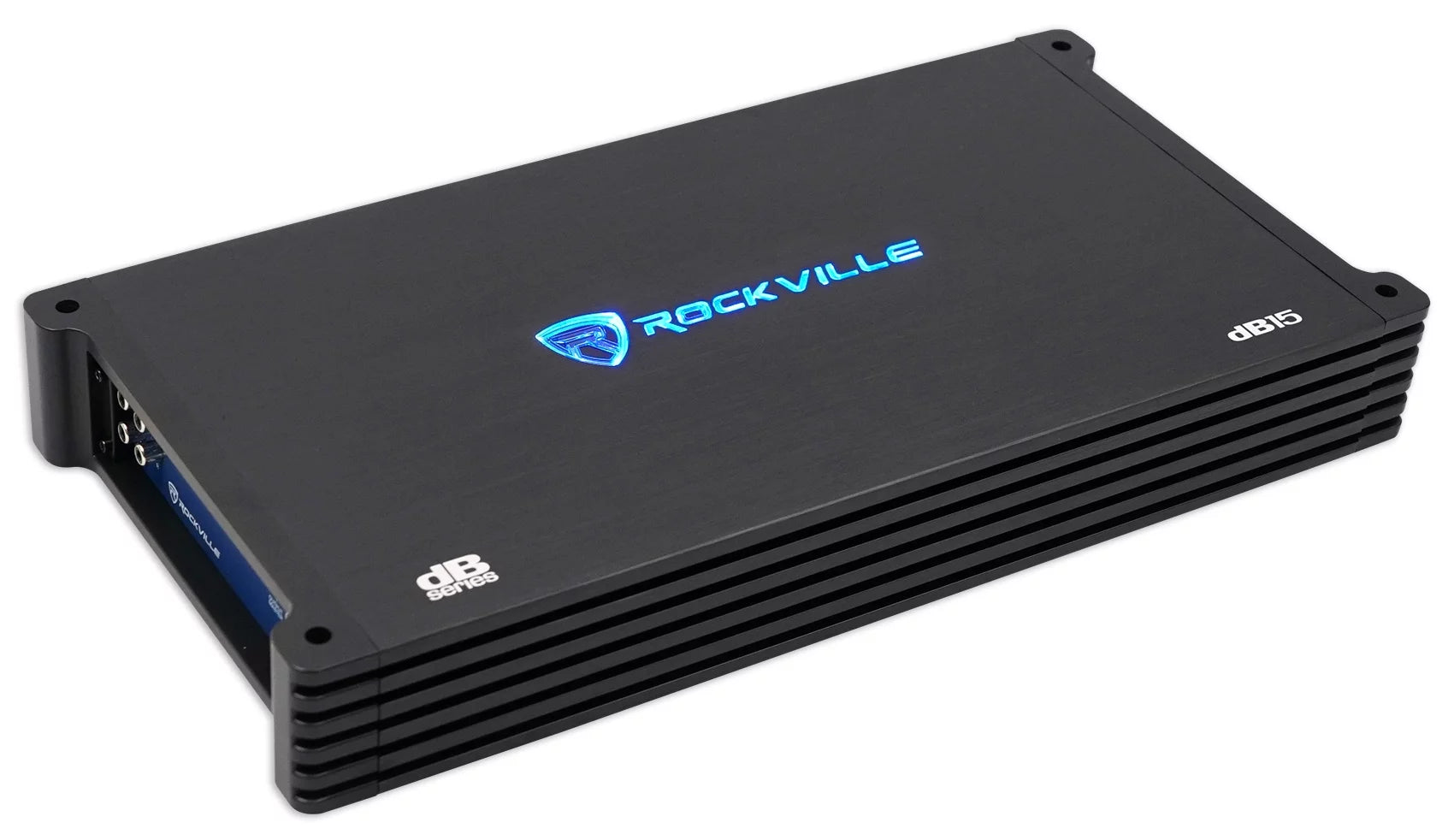 Rockville dB15 6000W Peak Mono 2 Ohm Amplifier with Amp Kit P955