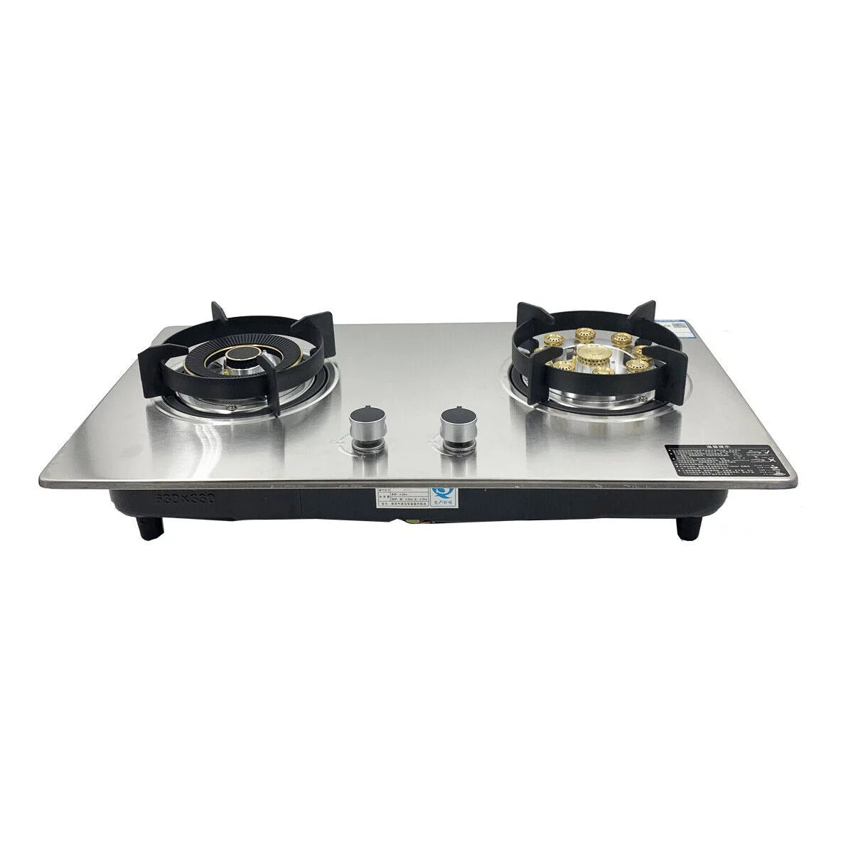 28'' Stainless Built-in Propane Gas Stove Double Burner S57899