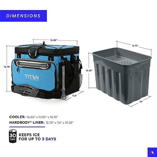 Arctic Zone Titan Deep Freeze Zipperless Hardbody Cooler W899