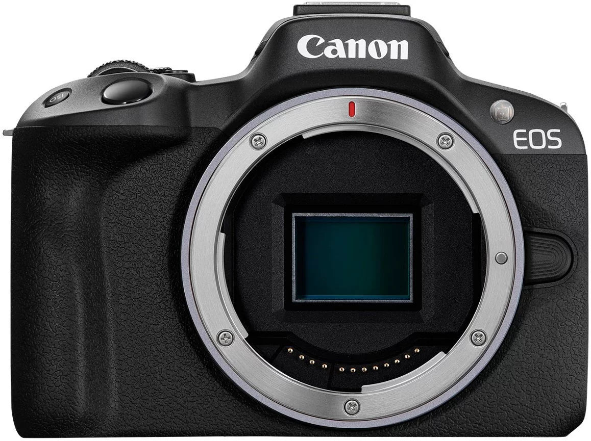 Canon EOS R50 4K Mirrorless Camera with RF-S 18-45mm Lens and Accessories H37459