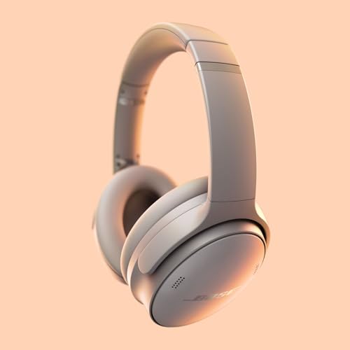 Bose QuietComfort Bluetooth Headphones, Wireless Noise Cancelling Over Ear with Mic G7550
