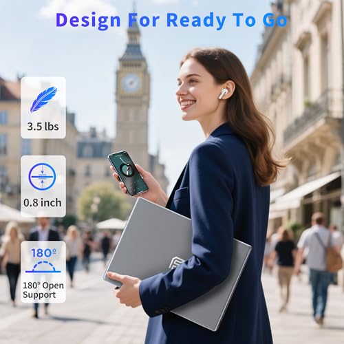16 Inch Gaming Laptop, 16GB RAM 512GB SSD, N95 Processor, Windows 11 Pro S92427