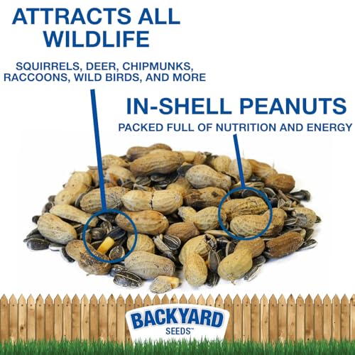 Backyard Seeds Squirrel & Chipmunk Food Mix – 8 lb Bag W532013