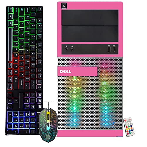 Dell Optiplex 7020 Gaming Desktop PC, Core i7, GT 1030, 16GB RAM, 512GB SSD, Windows 10 Pro (Renewed) R5435