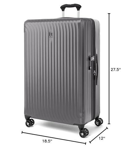Travelpro Maxlite Air Hardside Expandable Carry-On Luggage, 21-Inch, Shadow Grey B385