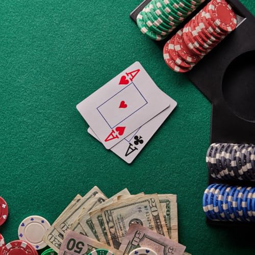Trademark Poker 80-inch Foldable Poker Table Top with Cupholders and Chip Trays, Green N625