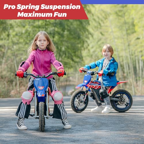 E500 36V Kids Electric Dirt Bike 700W Motor Off-Road Motorcycle for Ages 4-8 J84202