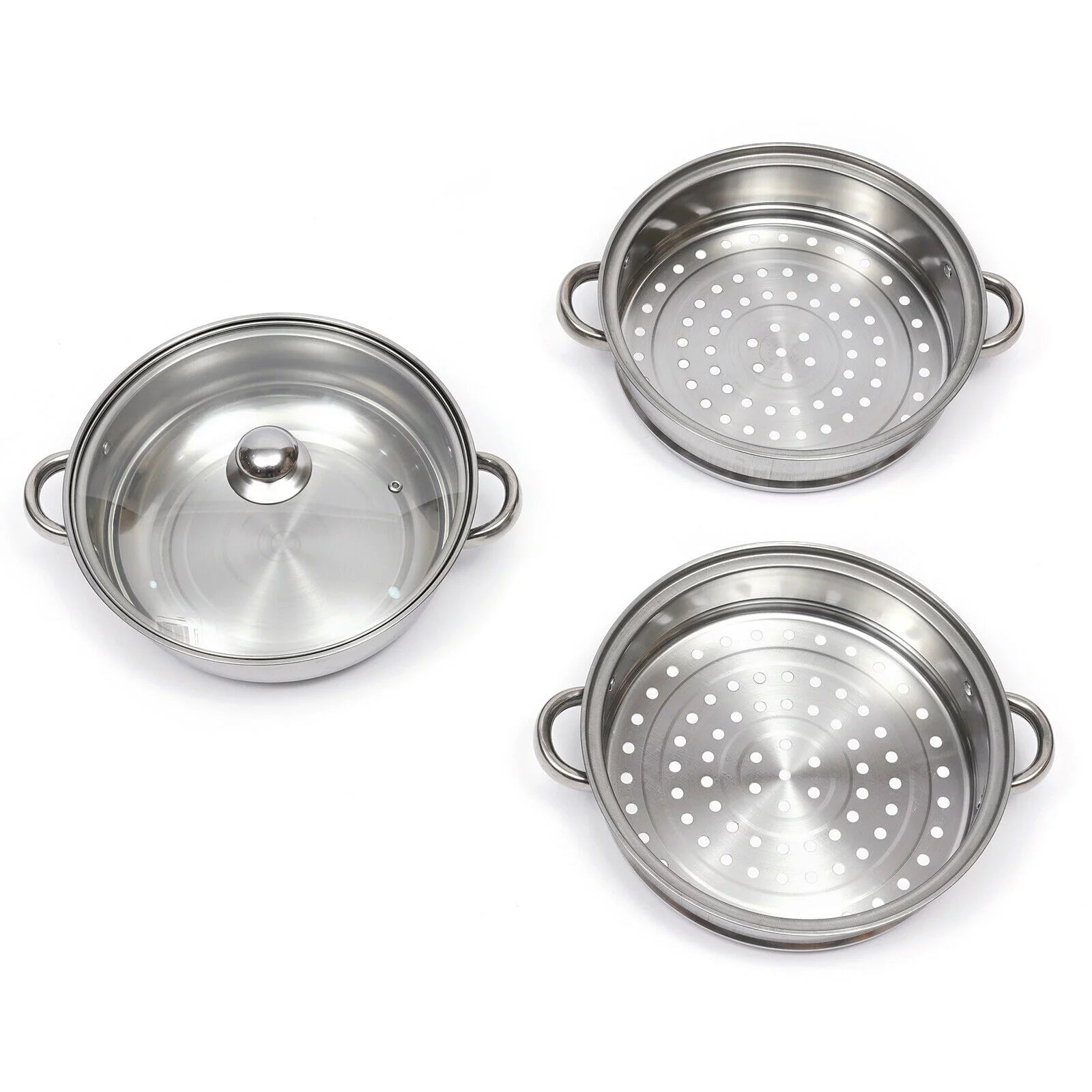 Fichiouy Chinese Steamer 3 Tier with Lid X83558
