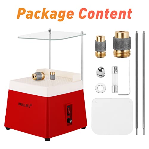 Stained Glass Grinder 65W Portable DIY Grinding Tool Kit with 5/8" and 1" Bit O65808