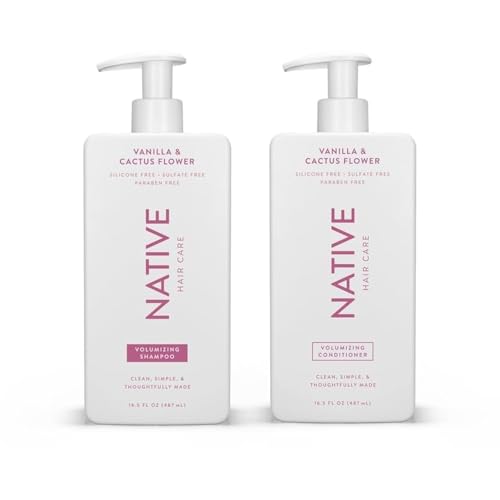 Native Shampoo and Conditioner, Sulfate & Dye Free, Almond & Shea Butter, 16.5 fl oz each (2 pack) B27204
