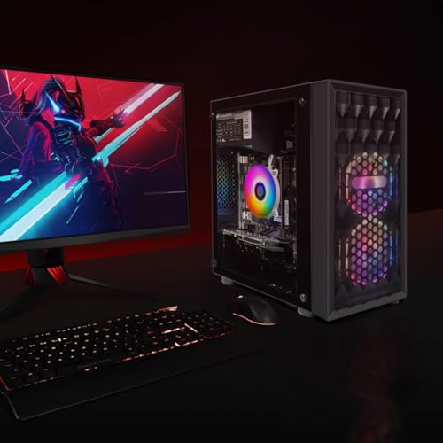 STGAubron Gaming PC Desktop, GeForce RTX 2060 Super, Intel Core i7, 16G DDR4, 1T SSD, Windows 11 Z1287