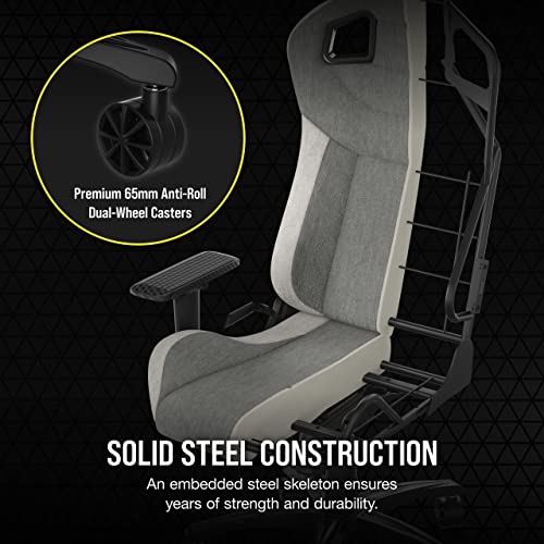 Corsair T3 Rush Fabric Gaming Chair (2023) Charcoal E407