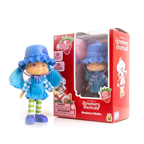 Strawberry Shortcake Classic 5.5-inch Poseable Scented Fashion Doll with 4 Accessories K41828