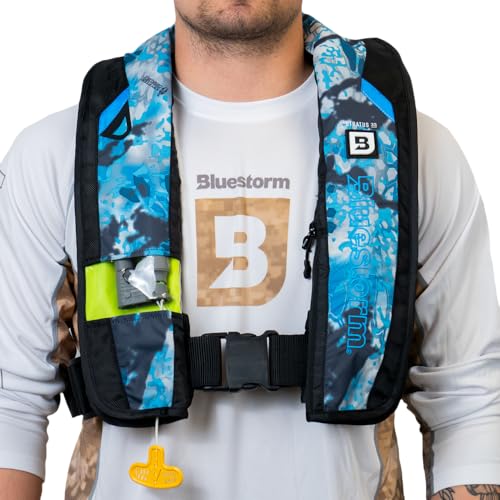 BLUESTORM Stratus 35 Inflatable Life Jacket PFD for Adults, USCG Approved K83495