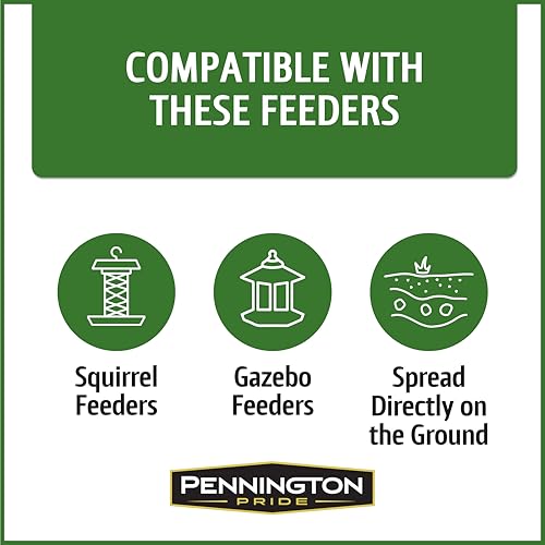 Pennington Pride Squirrel & Critter Blend with Corn, Sunflower Seeds and Peanuts, 10-lb Bag U96506