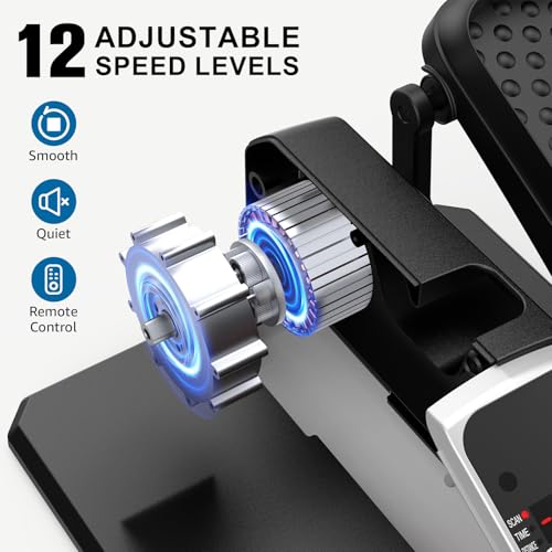 VIVURN® 018 Under Desk Elliptical Machine for Seniors, Quiet & Portable O32733