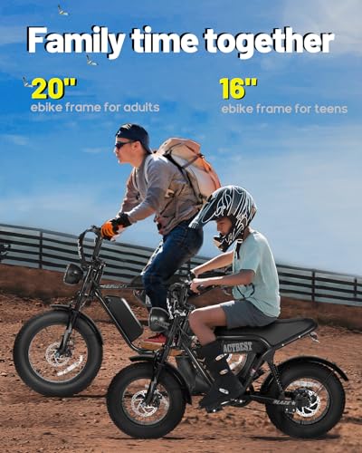 20"/16" Electric Bike 1500W Fat Tire Full Suspension for Adults G62143