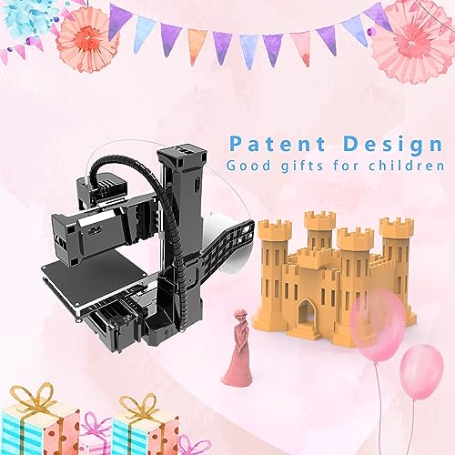 K9 FDM Mini 3D Printer for Kids and Beginners, High Printing Accuracy N778898