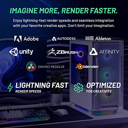 Skytech Archangel Gaming PC Desktop, Intel i5 13400F, RTX 4060, 2TB SSD, 32GB RAM Y141