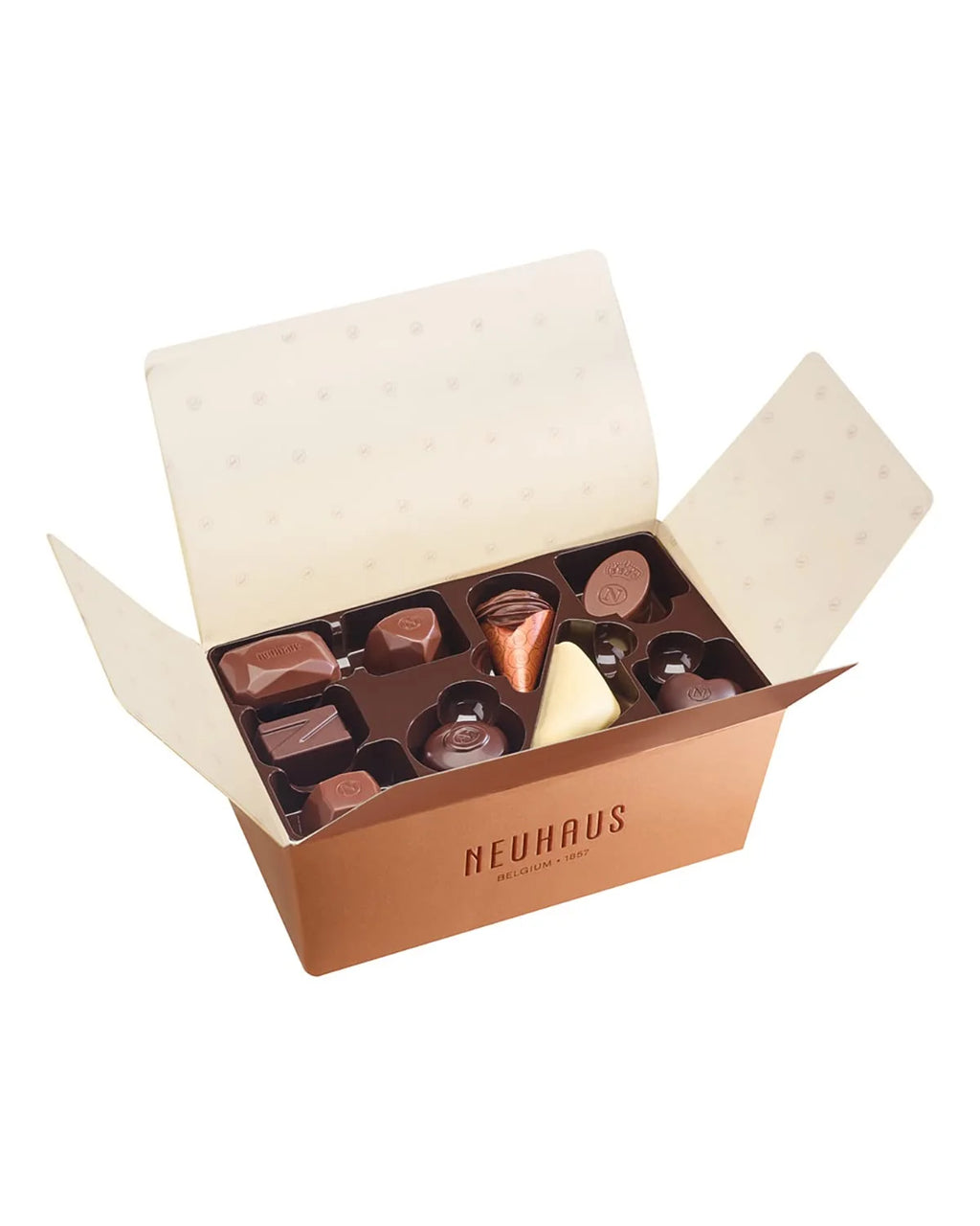 Belgian Chocolate Classic Ballotin 1/2 Lb Assorted Chocolates Gift Box F42435